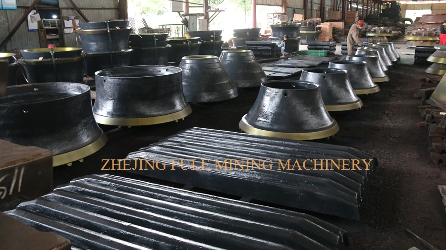 Spare parts for cone crusher