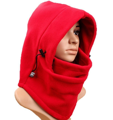 6 in1 balaclava hood face fleece neckwarmer