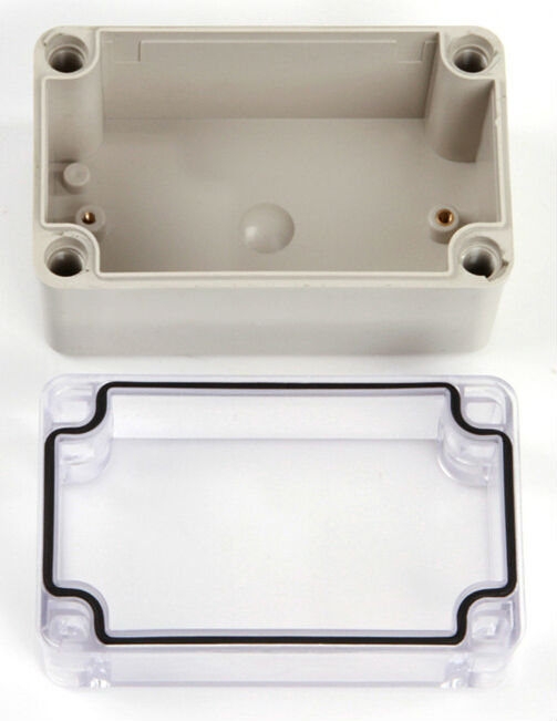 SAIP/SAIPWELL Hot Sale IP67 ABS Enclosure Clear Cover Plastic Waterproof Switch Box with CE
