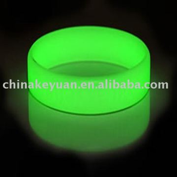 Glow-in-dark Silicone Bracelets