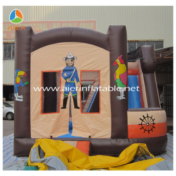 2017 Aier Best price high quality combo games and inflatable bouncer/inflatable slide castle
