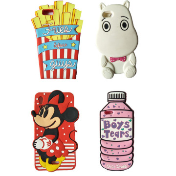 Automatic phone Protect shell exquisite cartoon dispenser