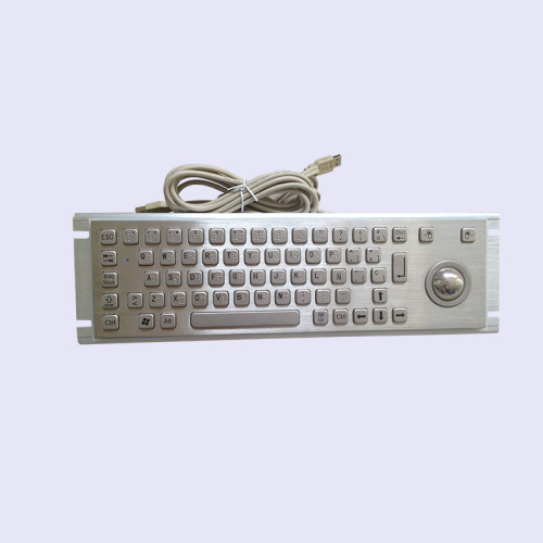 High quality stainless steel keyboard for information kiosk