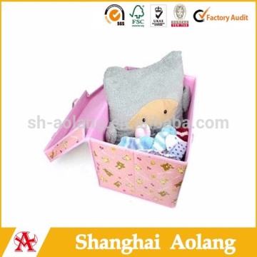 Large size paper folding storage box