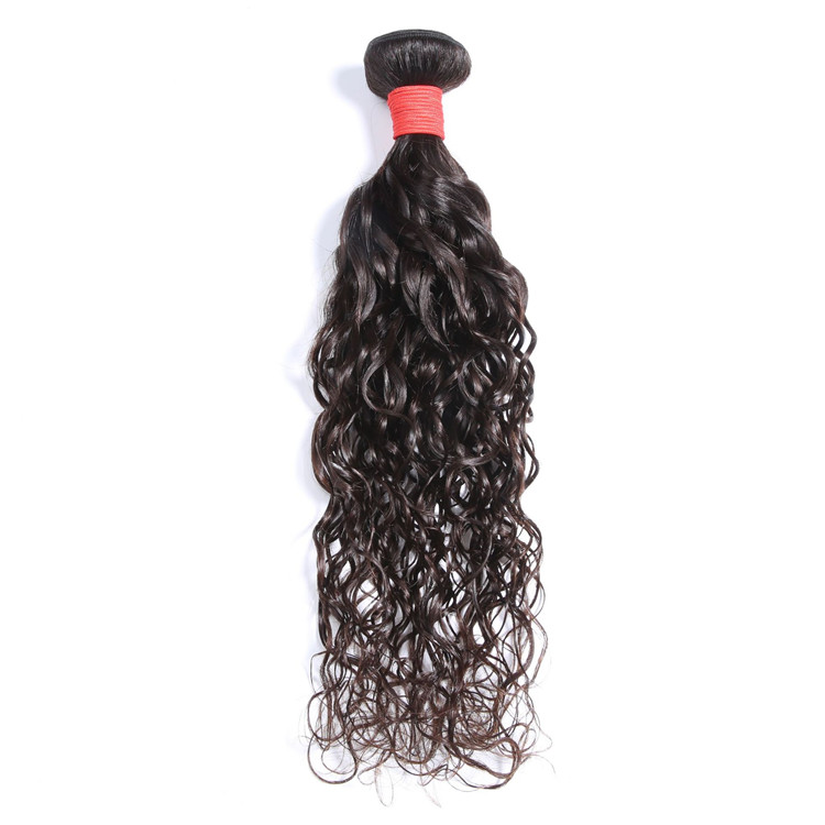 Super Soft  Human Hair Extension 100 Percent Authentic Human Hair Brazilian Water Wave