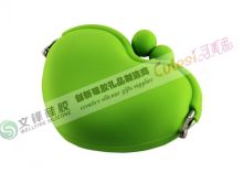 Bright Shining Lovely Shape Silicone Cion Purse For You To Decorate Home Manufactory