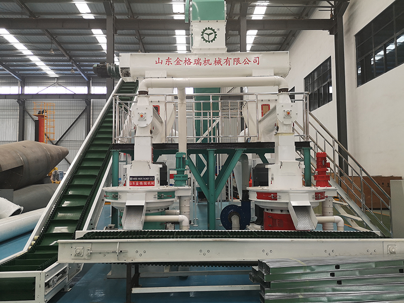 wood pellet machine surporting facilities