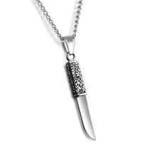 Wholesales cool sword pendant necklace for young boys