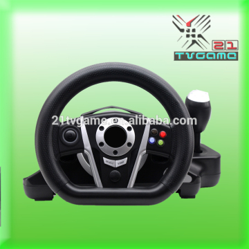 wholesale 3 in 1 wired racing wheel for xbox One / ps3 / pc, game steering wheel