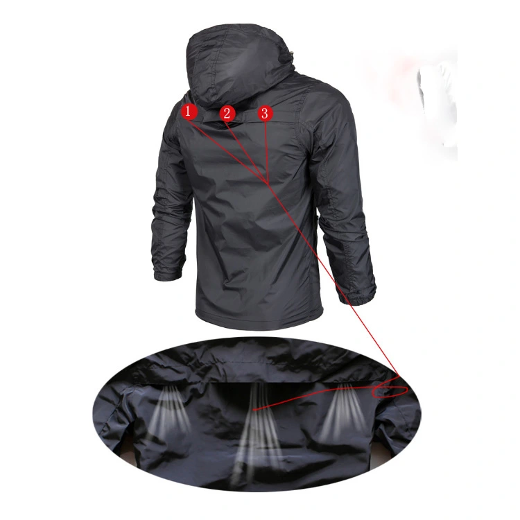 2019 New Autumn Fashion Men Casual Men Windbreaker Jacket Sportswear Hooded Jackets Coat