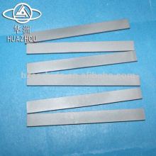 Solid hard metal strips