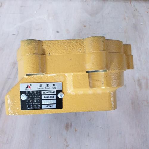 Gear pump of wheel loader