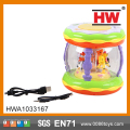 Spaanse IC B/O muzikale USB kabel Baby elektrische Drum