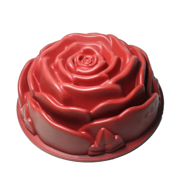 Food grade custom silicone rose cake mold