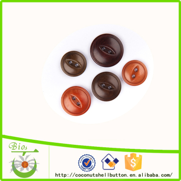 China button factory real tagua/ivory/corozo nut fish eye buttons for clothing