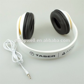 custom pantone folding wired headphone