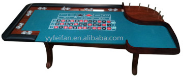 Delux poker table, used poker table, roulette poker table