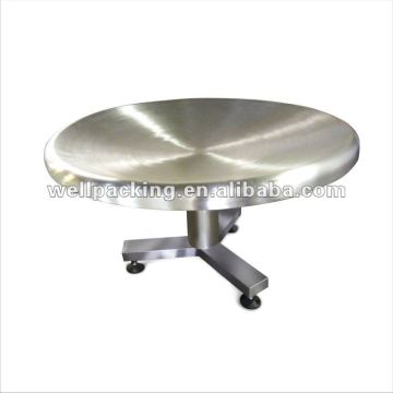 Rotating collection table