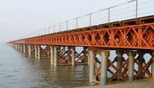 Prefabricated Compact Bailey Bridge / Portable Steel Bridge