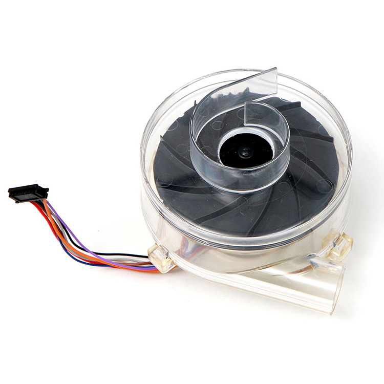 High pressure small electric ac dc combustion centrifugal barrel blower fan