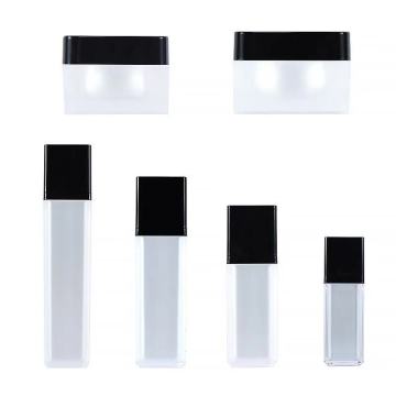 Acryl Square Emulsion Essence Jar Set Hautpflege