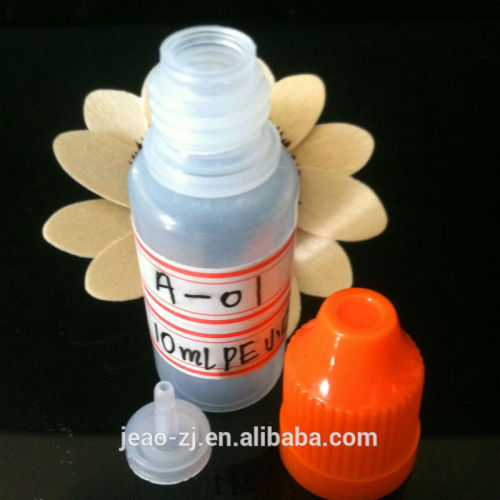 E-Liquid Cig Juice Bottle/PE Silicon e-liquid Bottle China Large Supply