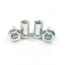 Stainless Steel Rivet Nut Insert Flat Head Full Hex Steel Rivet