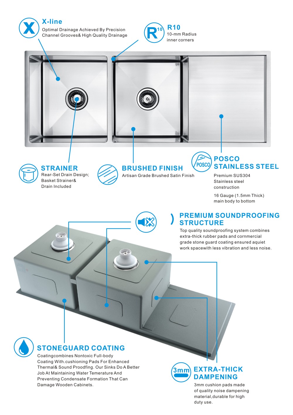 Drainboard Sink