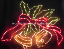 Christmas Bell motif led lighting / led christmas bell motif light / led candy cane christmas lights