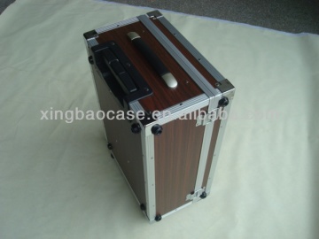 Wooden leather trolley case parts,trolley case cheapest,makeup trolley case