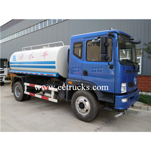 Dongfeng camiones cisterna de agua de 10000 litros