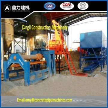 Horizontal concrete pipe manufacture machine XG series