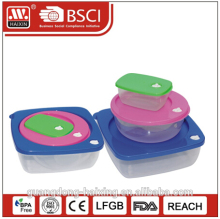 plastic leakproof bento lunch box with compartments,side lock beto lunch box,cheap wholesale bento lunch box