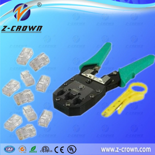 NRJ11 RJ45 network crimping tool