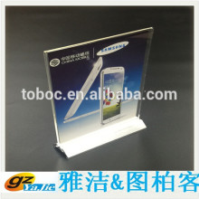 factory wholesale acrylic advertisement display stand