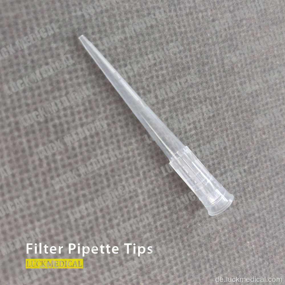 Einweg -Plastikübertragungs -Tipps Mikropipette