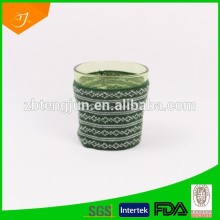 custom mug with knit cover, colorful knitted cover mug with different pattern