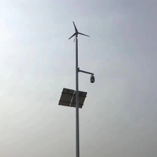 Outdoor complementary power 4G dome camera monitoring