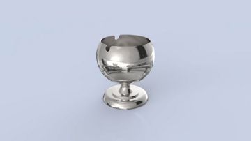 Ashtrays, Metal Ashtrays, Cup Shaped Ashtrays, Cheap Silver Ashtrays