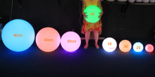 outdoor decorative LED waterproof ball/LED illuminated mood light