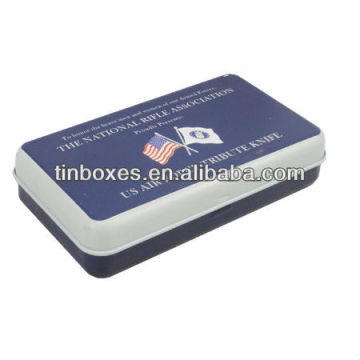 rectangular watch tin box packaging