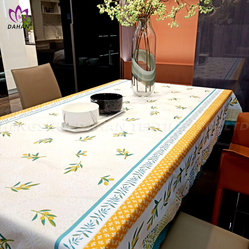 Tp48 100 Polyester Printing Table Cloth 1