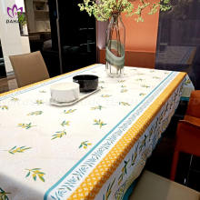 100% Polyester printing table cloth