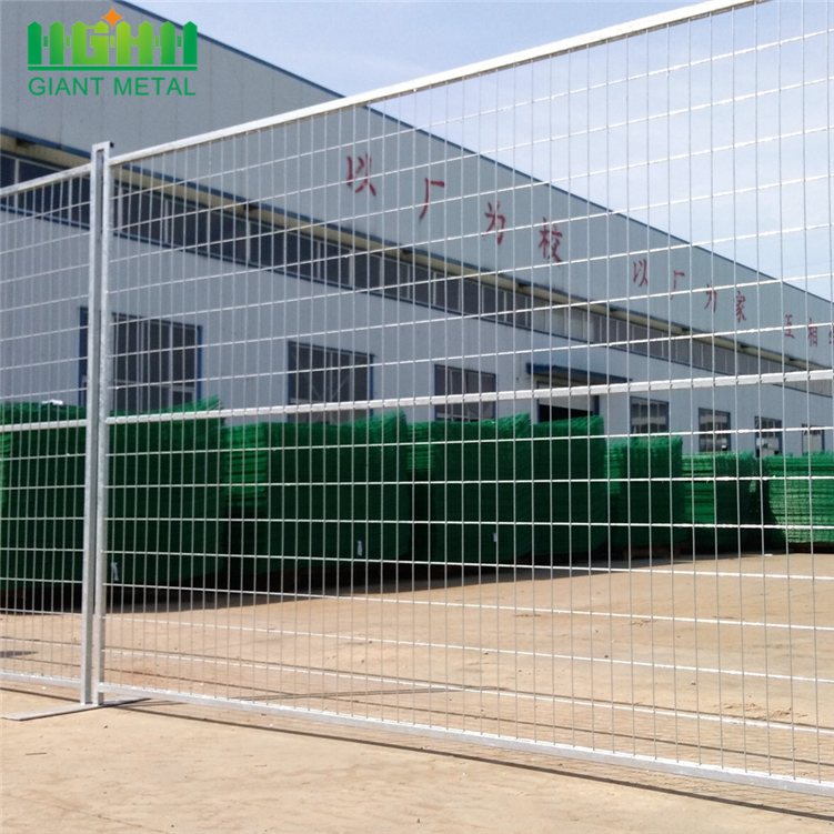 Pvc coated outdoor fence portable Canada temporary fence