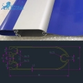 Bottomstång i aluminiumlegering