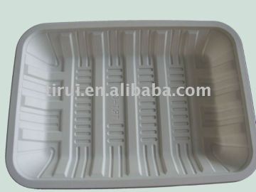 biodegradable corn starch tray for food and fruit