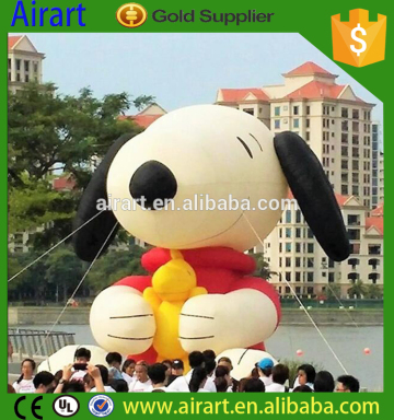 Outdoor decoration lovely inflatable snoopy, custom giant inflatable snoopy