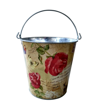 Tin Ice Bucket large