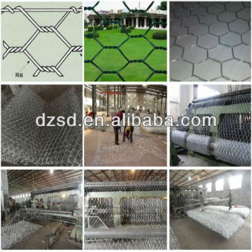 galvanised hexagonal wire mesh