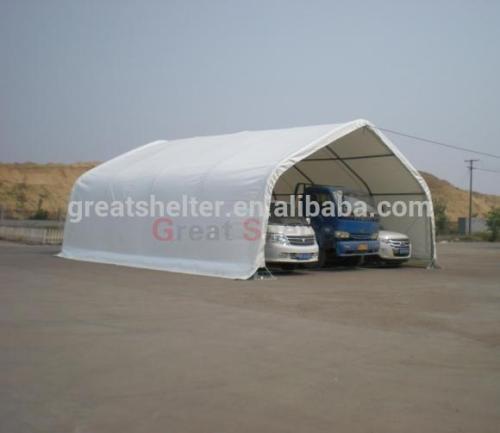 double tent garage, 2 car garage